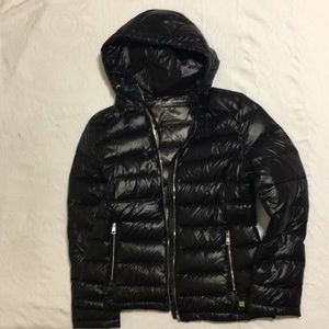 Andrew Marc premium down stuffable puffer coat
